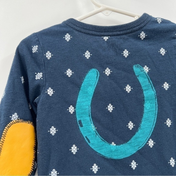 OSHKOSH B'GOSH Boy's "This is my first rodeo" Long Sleeve Top Size 2T - Picture 7 of 10